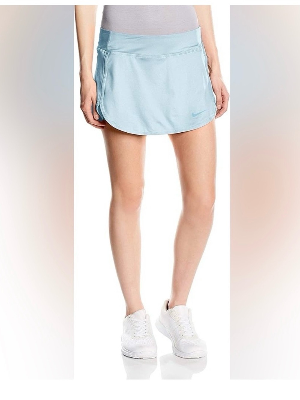 NWT. Nike. Straight Court Skort. Ice Cube Blue. Size XS.
